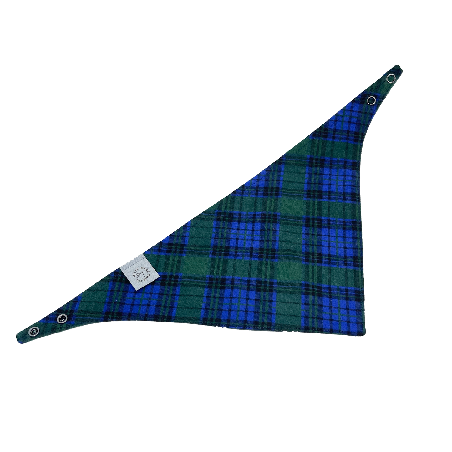 Ball Is Life with Plaid Flannel Pet Bandana