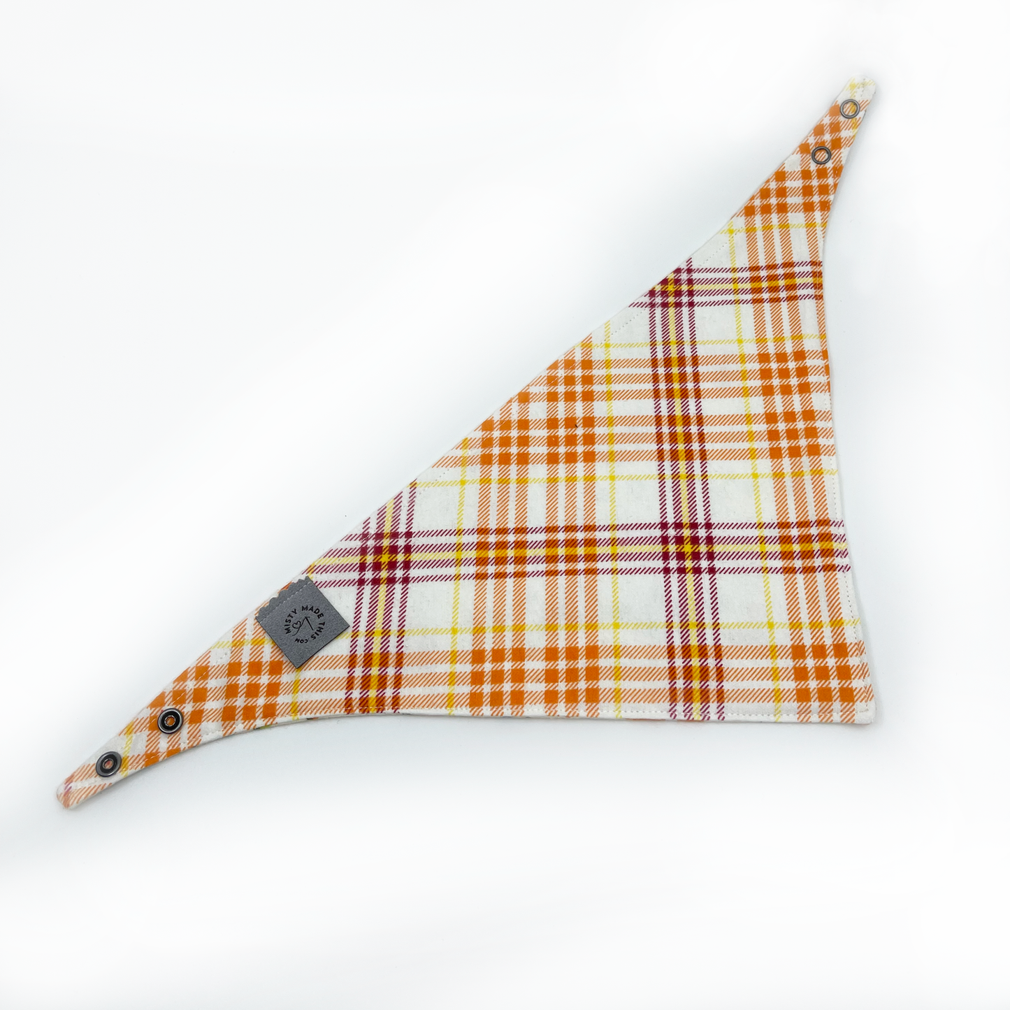 Flannel Sleepy Time Fox Pet Bandana