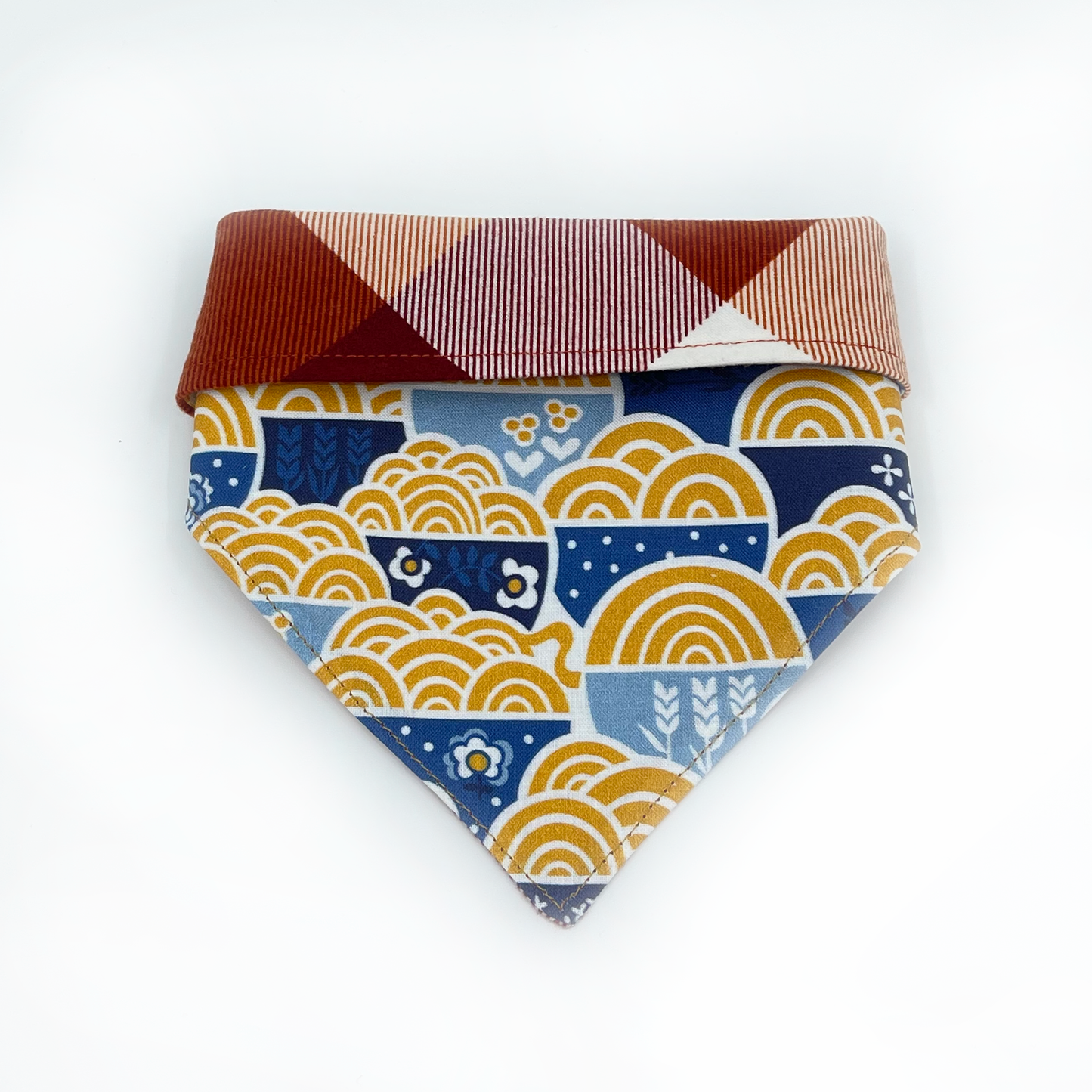 Ramen, Yum with Plaid Flannel Pet Bandana